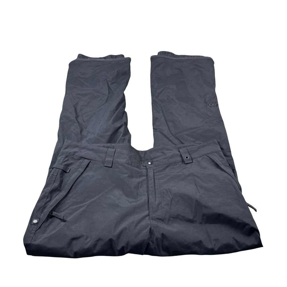 686 Snowboard Ski Pants Black infiDRY 5K Waterproof Insulated Winter 2XL XXL